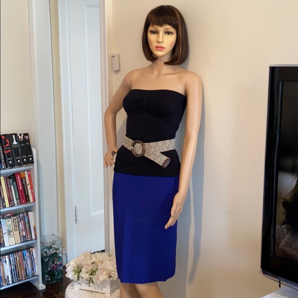 Strapless tube top